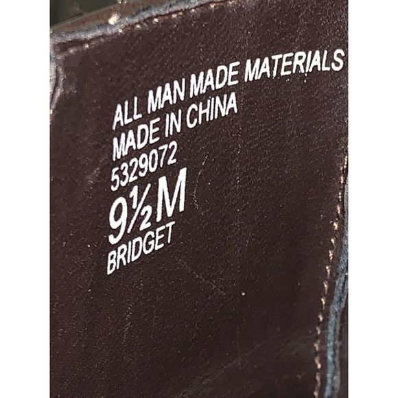 SOLD No Boundaries Vintage Chunky Round Toe Y2k Boots Size 9.5M - Picture 16 of 16